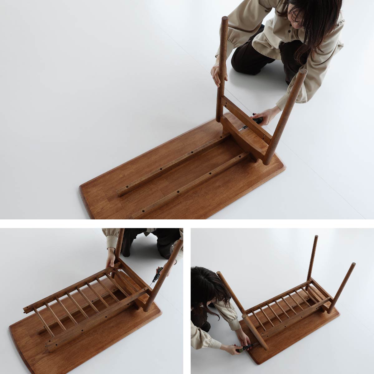 ソファ専用のハイテーブル リモートワークに最適