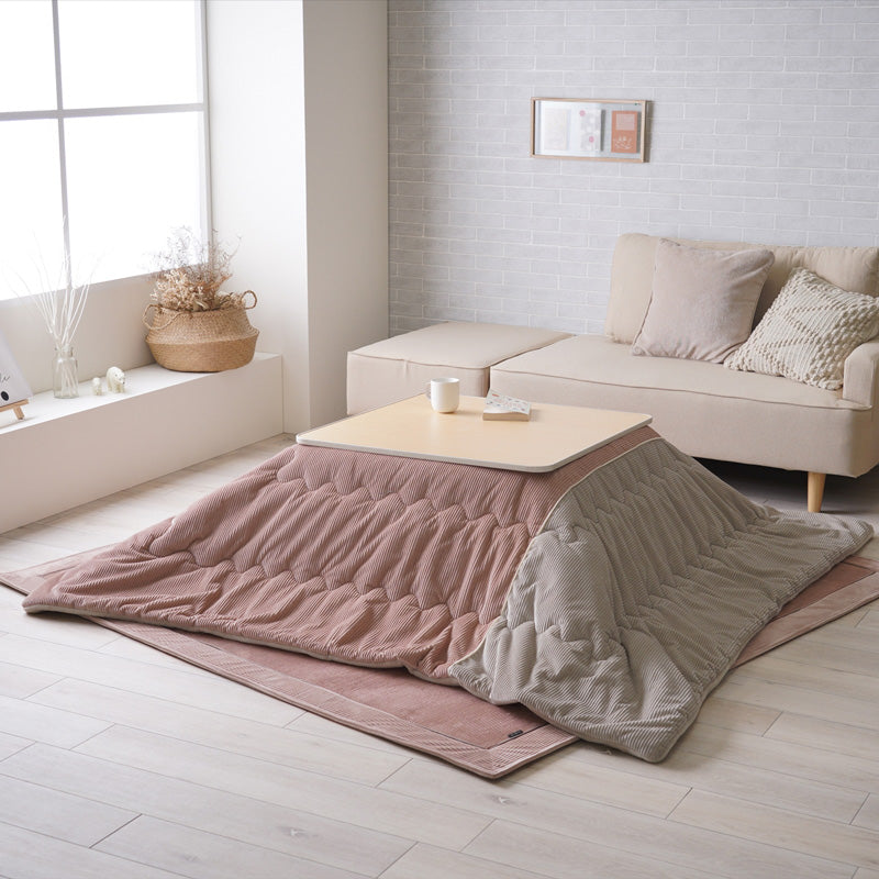 ふんわりフランネルこたつ布団