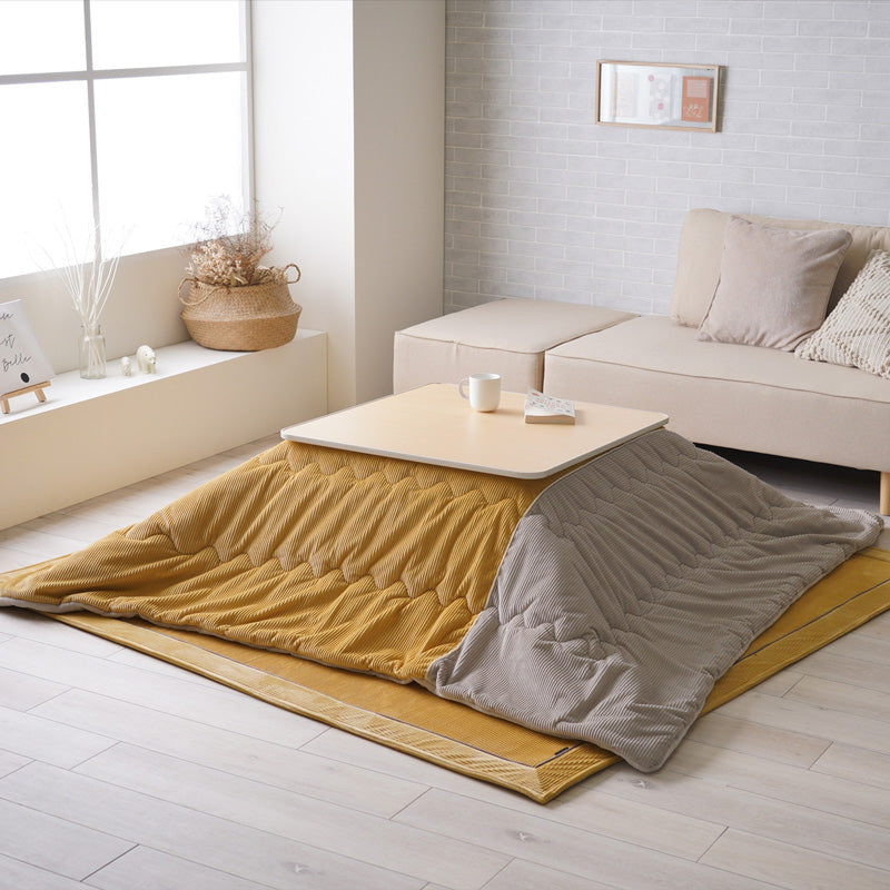 ふんわりフランネルこたつ布団