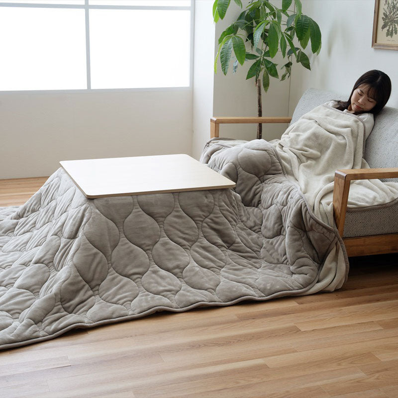 伸びるこたつ掛け布団 ロータイプ・ハイタイプ・ソファーで使える