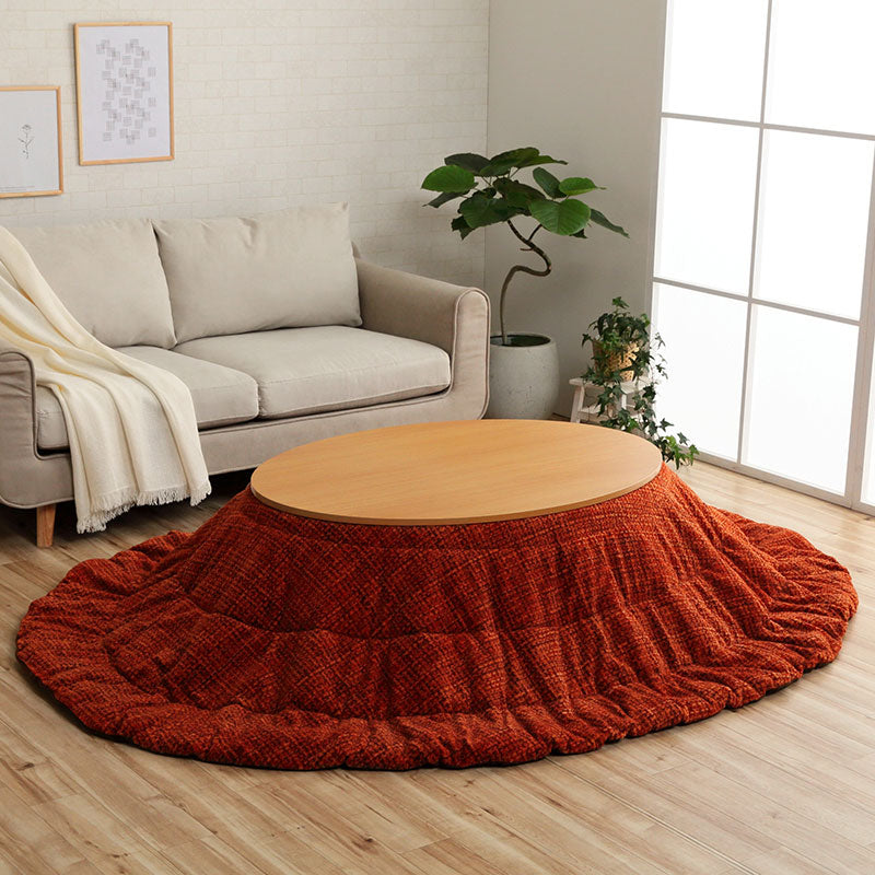 あたたかみのあるカラーを使用したこたつ掛け布団 ノート