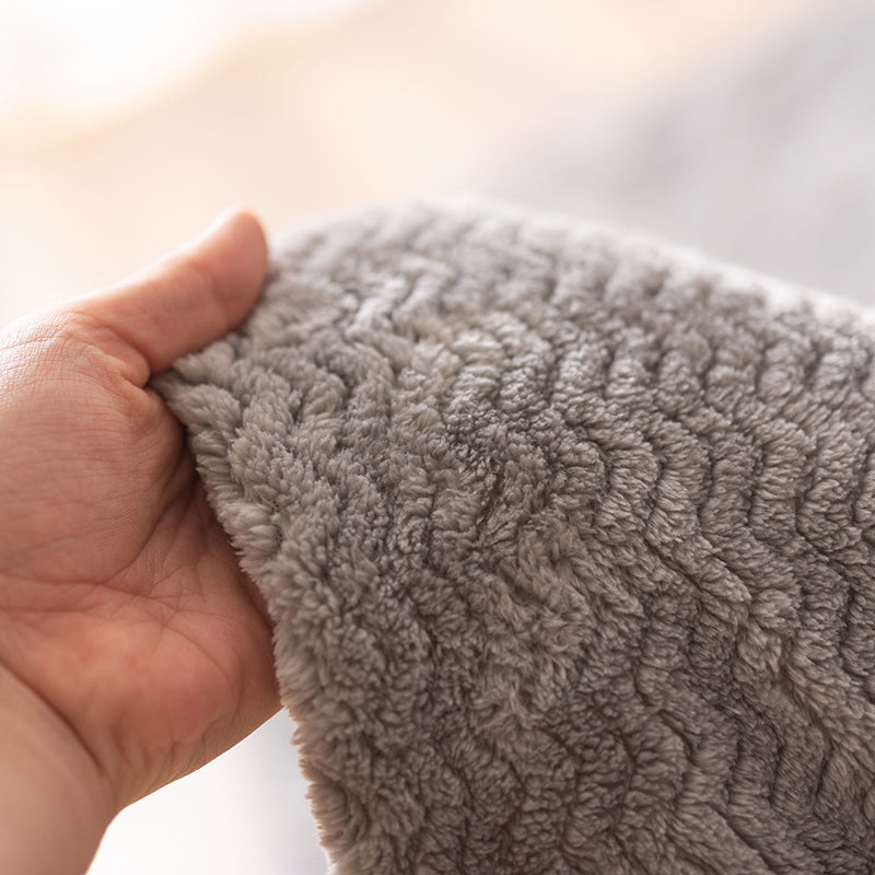 薄掛けこたつ布団 正方形 ずっと触れていたくなるなめらか立体柄 裏面フリースで熱を逃さない