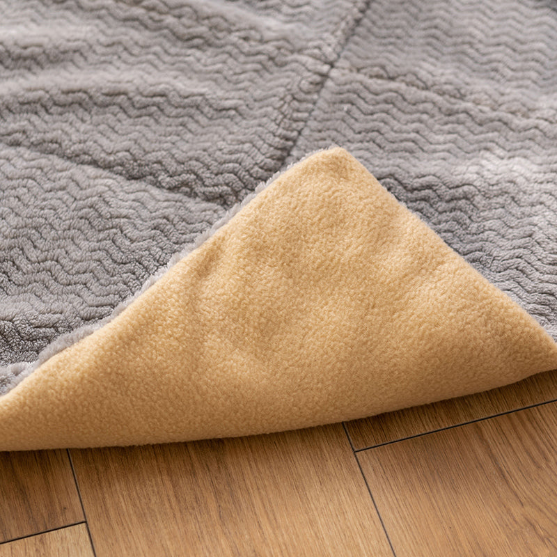 薄掛けこたつ布団 正方形 ずっと触れていたくなるなめらか立体柄 裏面フリースで熱を逃さない