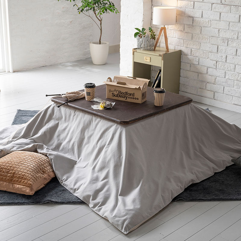 ふんわりなめらか あったか起毛生地のフランネルこたつ布団カバー コットンフランネル【Fab the Home】
