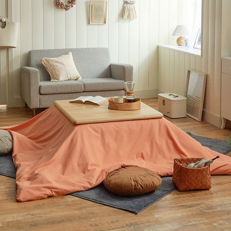 ふんわりなめらか あったか起毛生地のフランネルこたつ布団カバー コットンフランネル【Fab the Home】