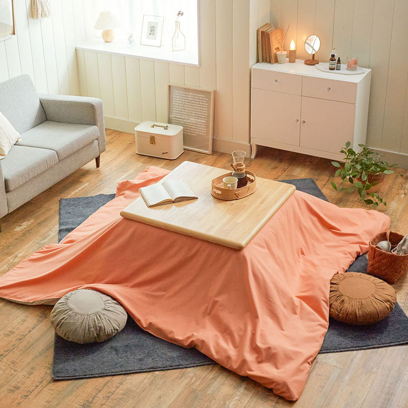 ふんわりなめらか あったか起毛生地のフランネルこたつ布団カバー コットンフランネル【Fab the Home】