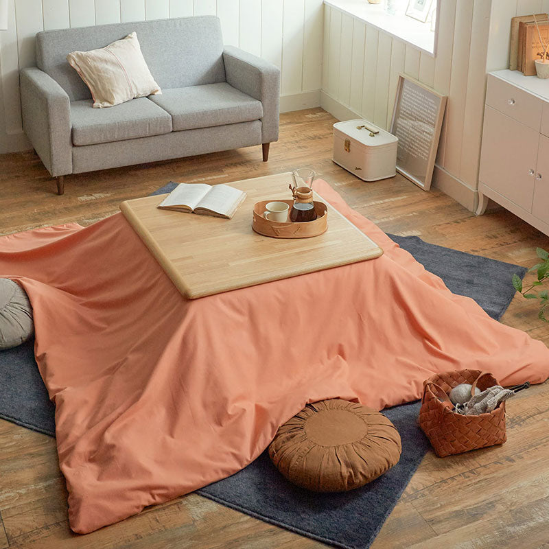 ふんわりなめらか あったか起毛生地のフランネルこたつ布団カバー コットンフランネル【Fab the Home】