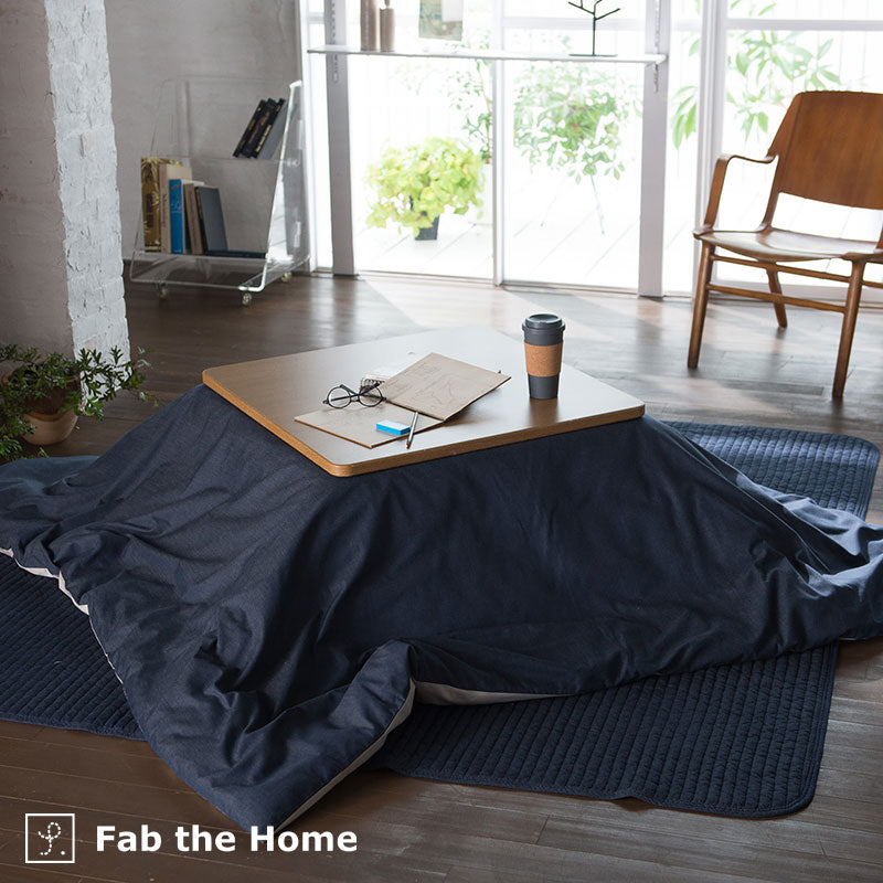 やさしいソフトな肌ざわりのデニムこたつ布団カバー ライトデニム【Fab the Home】