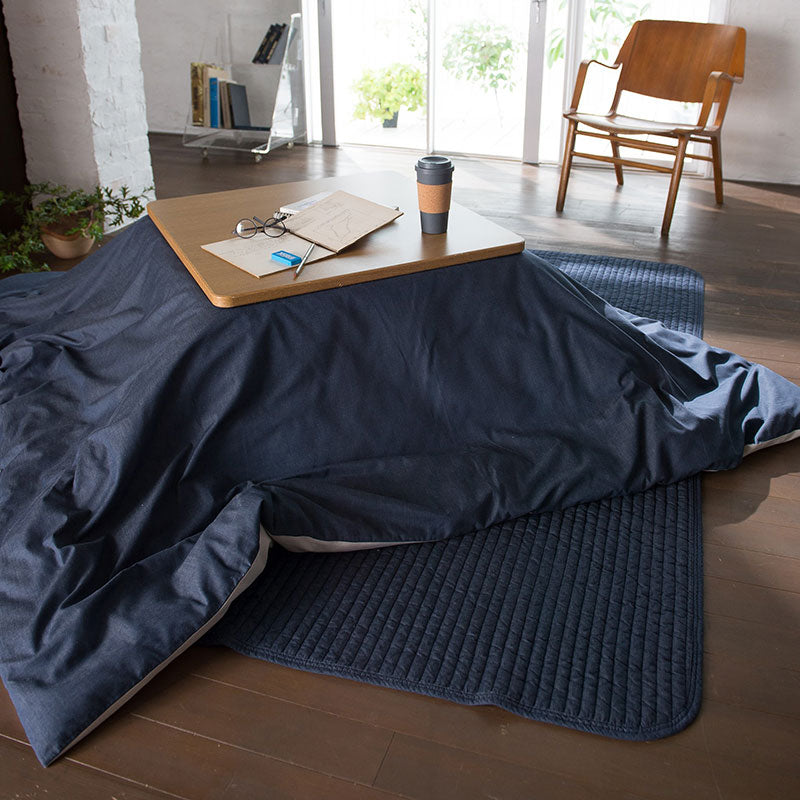 やさしいソフトな肌ざわりのデニムこたつ布団カバー ライトデニム【Fab the Home】
