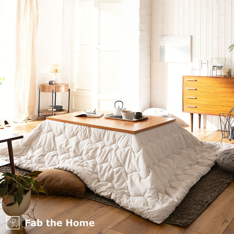 丸洗いできるこたつ掛け布団 ソリッド【Fab the Home】