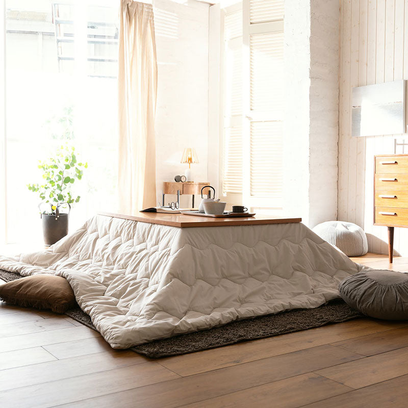 丸洗いできるこたつ掛け布団 ソリッド【Fab the Home】