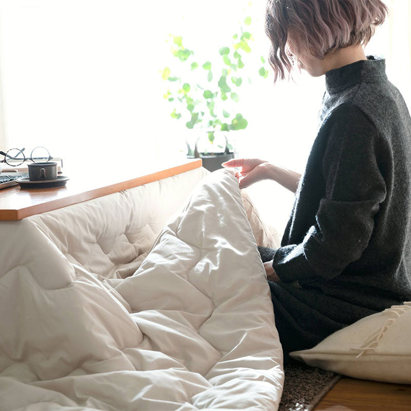 丸洗いできるこたつ掛け布団 ソリッド【Fab the Home】