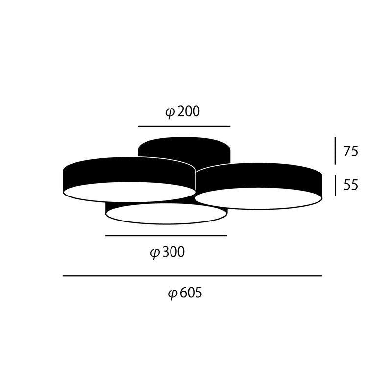 シーリングライト Phantom 6000 LED-ceiling light