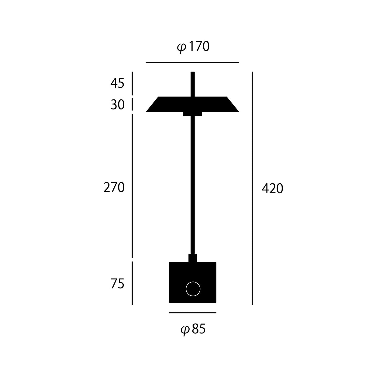 テーブルランプ Innocence LED-table lamp