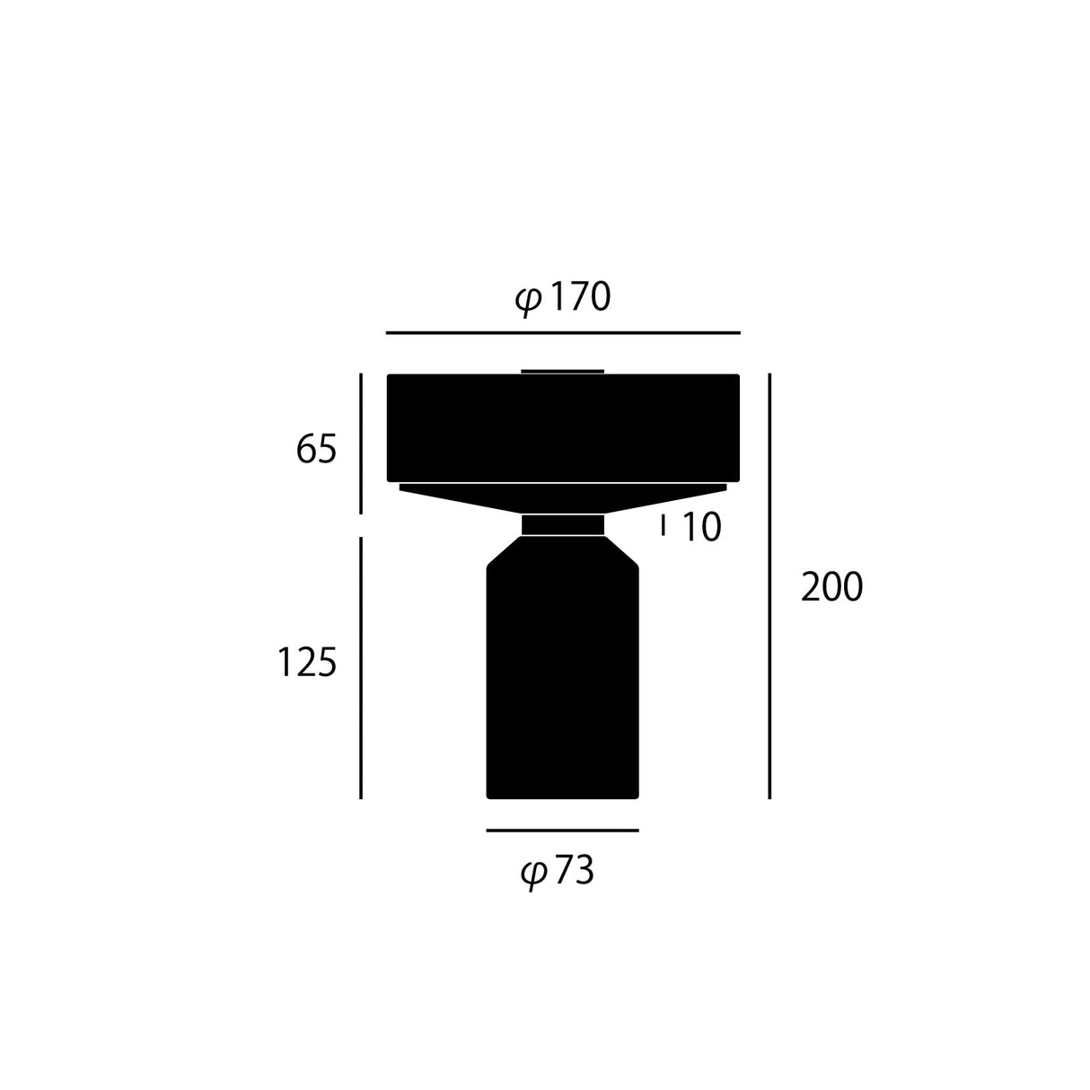 テーブルランプ Marble LED-table lamp(LED)