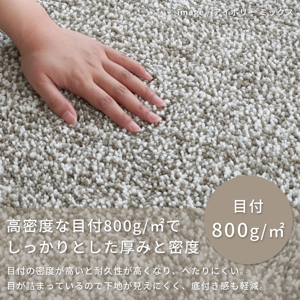 洗える抗菌・防臭・防ダニ ミックスラグ
