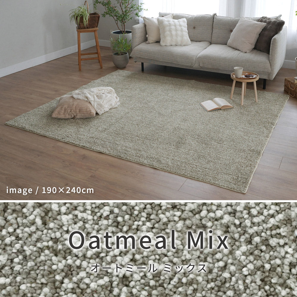 洗える抗菌・防臭・防ダニ ミックスラグ