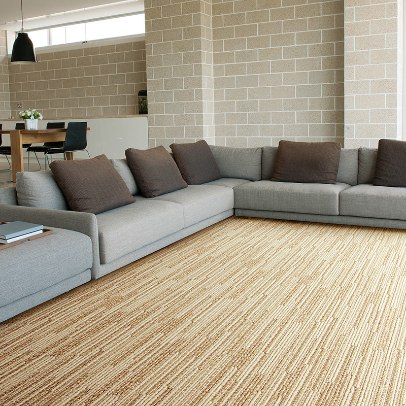 【サイズオーダー対応】深みのあるミックスカラーと豊富な機能性が魅力のループカーペット