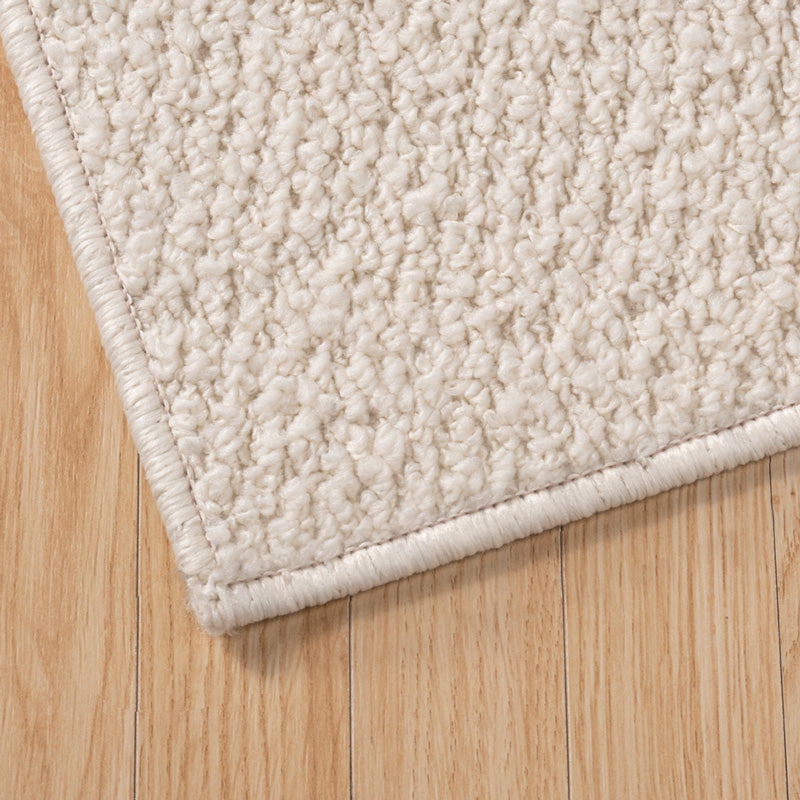 【サイズオーダー対応】無地調のなかに凹凸がある防音・防ダニカーペット