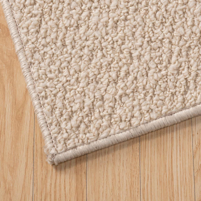 【サイズオーダー対応】無地調のなかに凹凸がある防音・防ダニカーペット