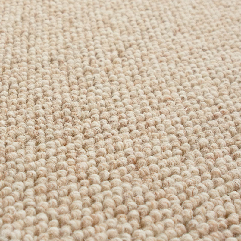 【オーダーカーペット】ウールならではのナチュラルな粒感が心地いい自然派のカーペット