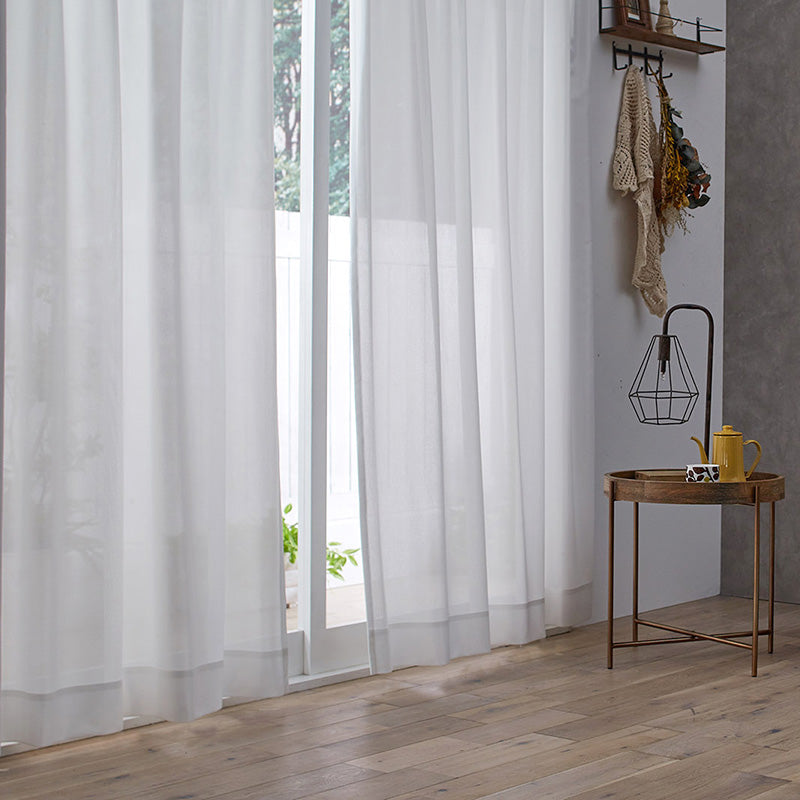 【サイズオーダー】シンプルな無地調のミラーレース ムース 1枚入り