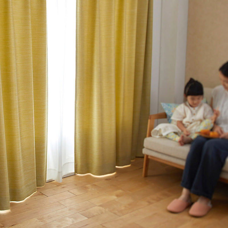 どんなお部屋にも使えるシンプルでおしゃれな洗える遮光カーテン 1枚入り