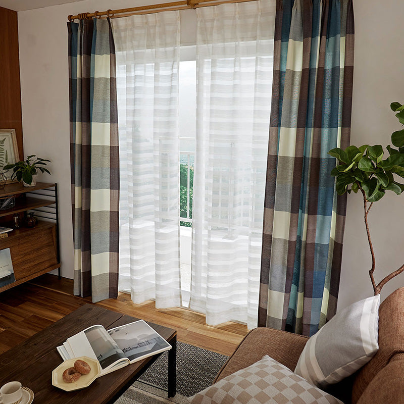 【サイズオーダー】3種の透け感が美しい柔らかな表情のレースカーテン 1枚入り