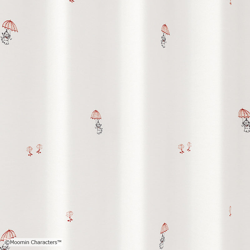 MOOMIN アンブレラ レースカーテン 1枚入り
