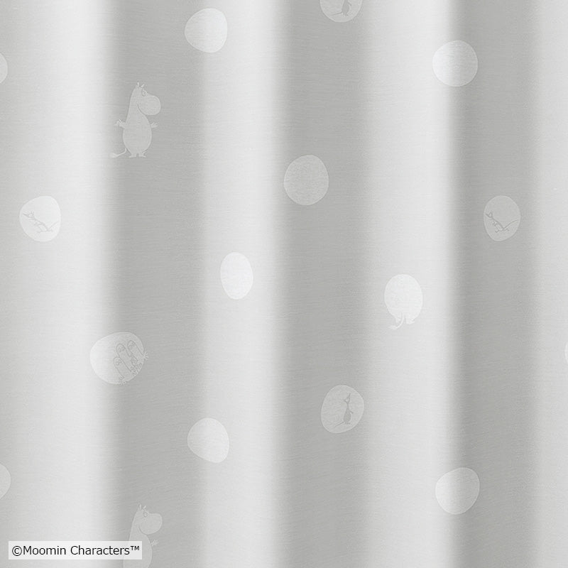 MOOMIN おしりドットボイル レースカーテン 1枚入り