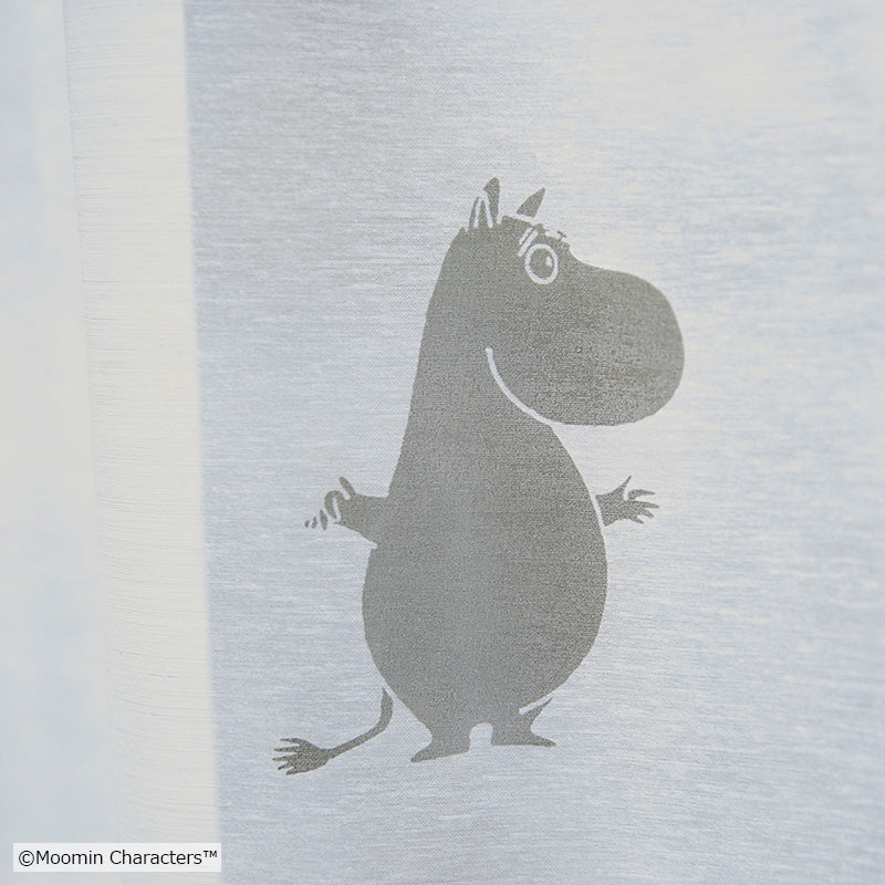 MOOMIN おしりドットボイル レースカーテン 1枚入り