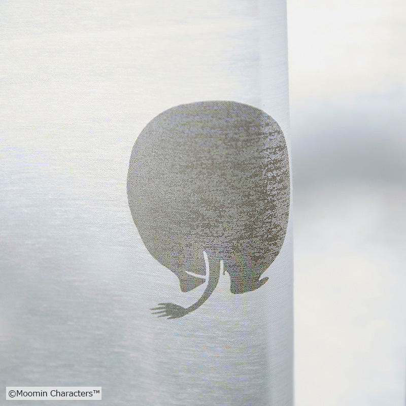 MOOMIN おしりドットボイル レースカーテン 1枚入り