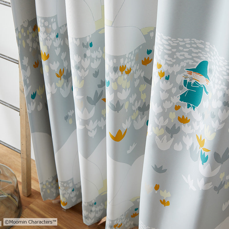 MOOMIN ソフトメロディー 遮光2級カーテン 1枚入り