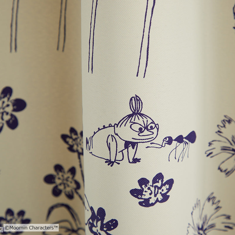 MOOMIN ハイドアンドシーク 遮光2級カーテン 1枚入り