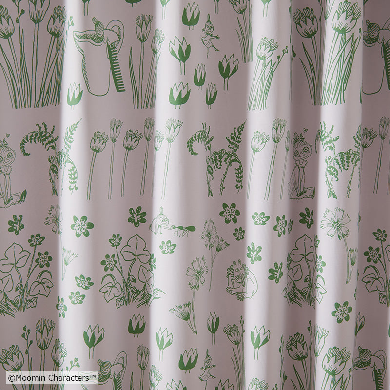 MOOMIN ハイドアンドシーク 遮光2級カーテン 1枚入り