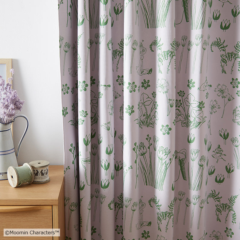 MOOMIN ハイドアンドシーク 遮光2級カーテン 1枚入り
