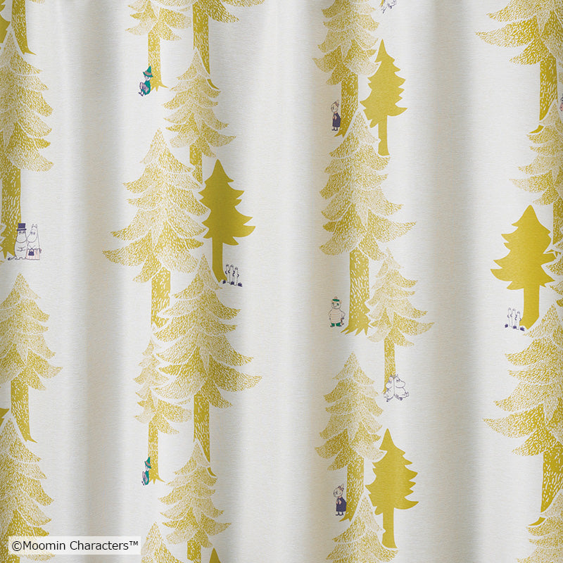 MOOMIN プートドレープ 遮光2級カーテン 1枚入り