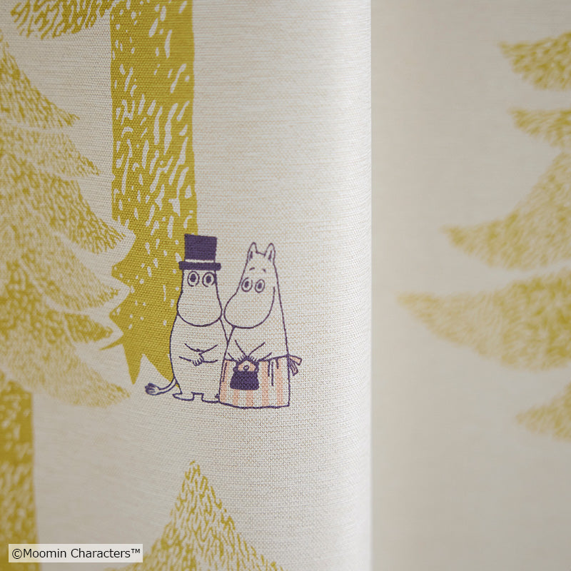 MOOMIN プートドレープ 遮光2級カーテン 1枚入り