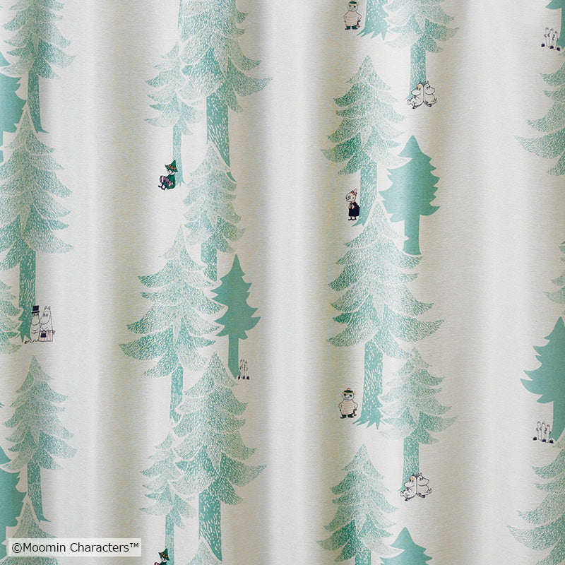 MOOMIN プートドレープ 遮光2級カーテン 1枚入り