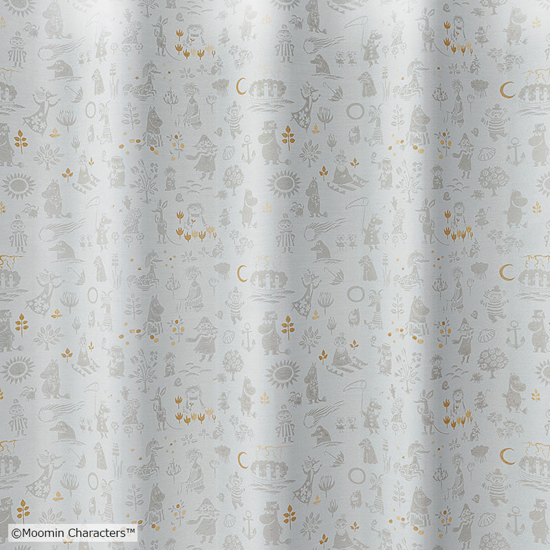 MOOMIN ファンタイムボイル レースカーテン 1枚入り