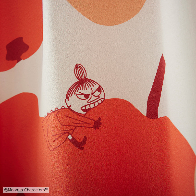 MOOMIN リンゴガブリ! 遮光2級・遮光3級カーテン 1枚入り