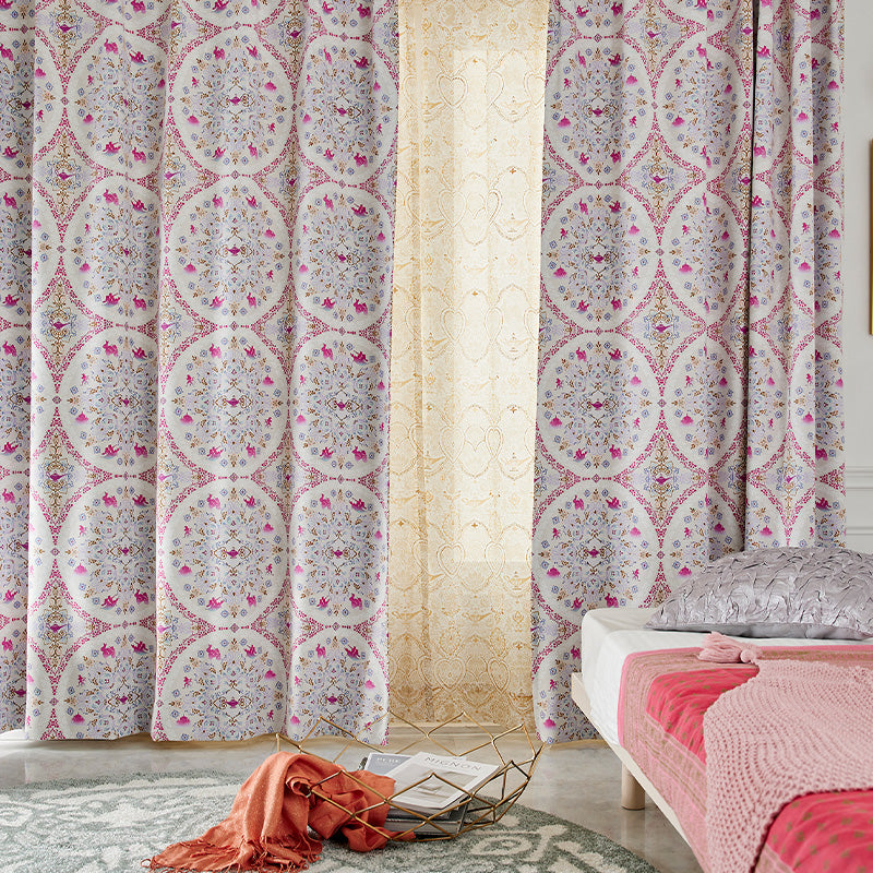 Disney ディズニー PRINCESS / Magic lamp 遮光2級カーテン 1枚入り