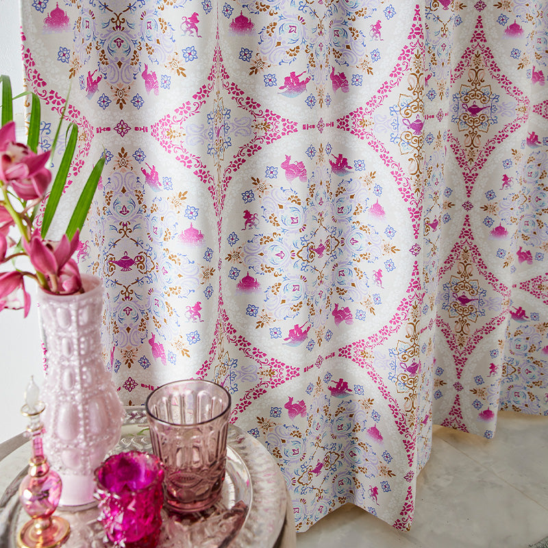 Disney ディズニー PRINCESS / Magic lamp 遮光2級カーテン 1枚入り