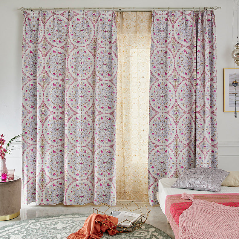 Disney ディズニー PRINCESS / Magic lamp 遮光2級カーテン 1枚入り