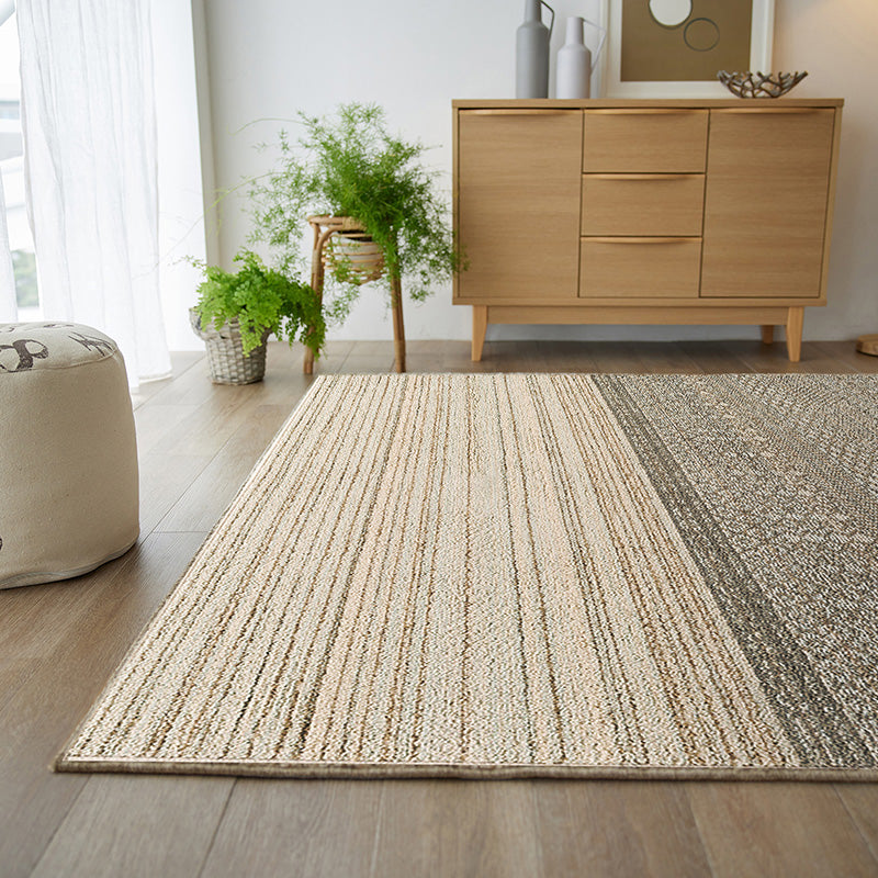 ナチュラルで美しい織り模様の防音ラグ