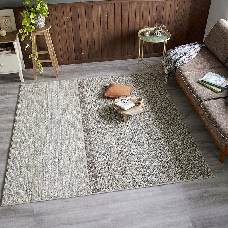 ナチュラルで美しい織り模様の防音ラグ