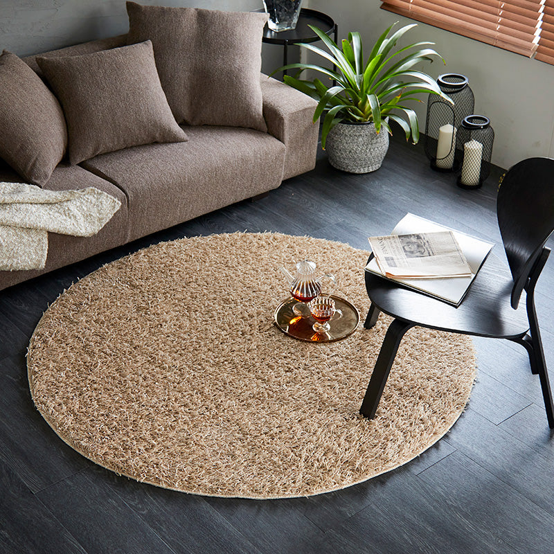 【サイズオーダー対応】太さの異なる糸を組み合わせた表情豊かなシャギーラグ フレールシャギー