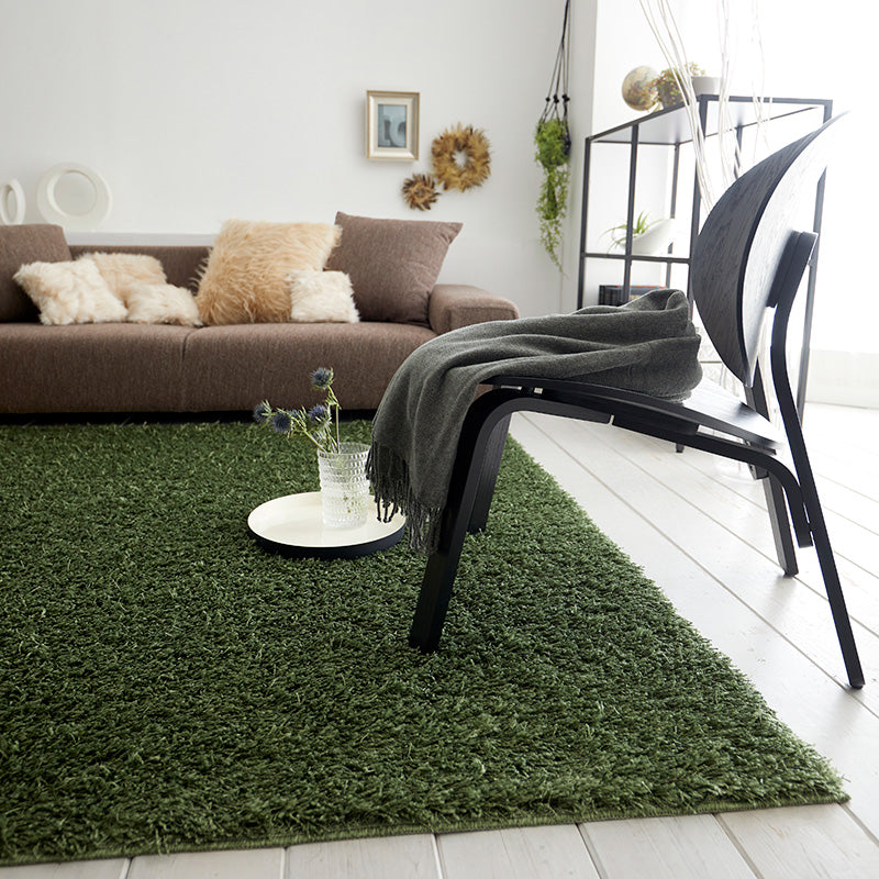 【サイズオーダー対応】太さの異なる糸を組み合わせた表情豊かなシャギーラグ フレールシャギー