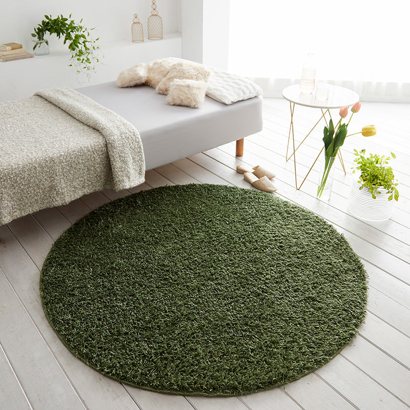 【サイズオーダー対応】太さの異なる糸を組み合わせた表情豊かなシャギーラグ フレールシャギー