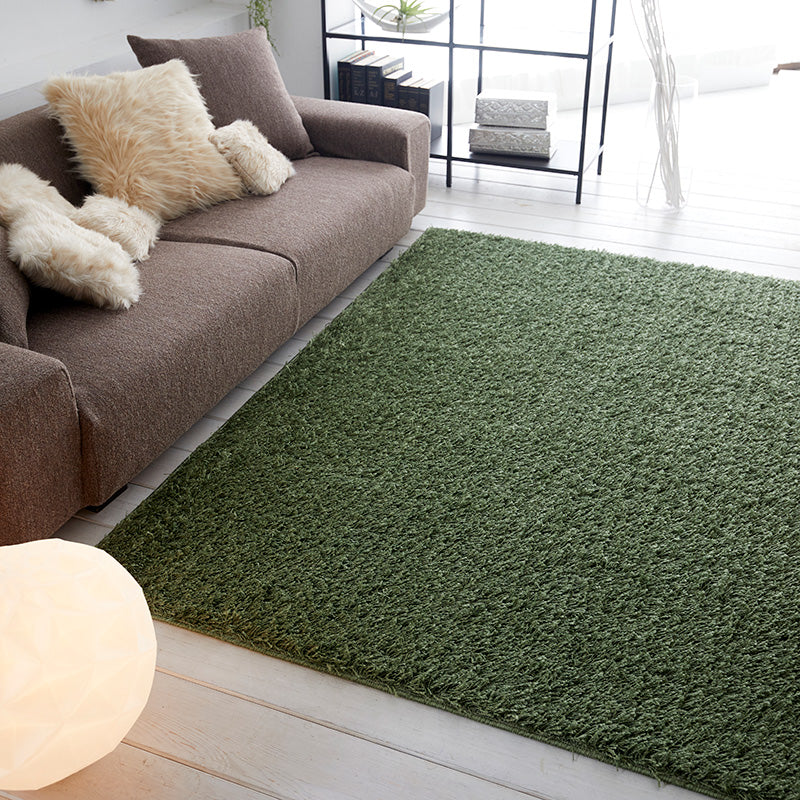 【サイズオーダー対応】太さの異なる糸を組み合わせた表情豊かなシャギーラグ フレールシャギー